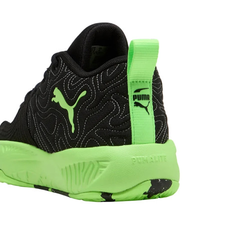 Puma Court Pro 3 Jr. "Black-Green-Gray"