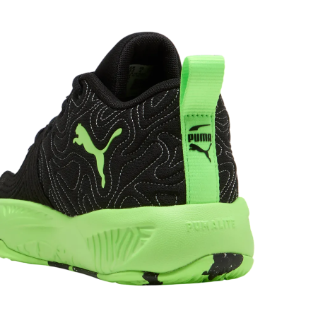 Puma Court Pro 3 Jr. "Black-Green-Gray"