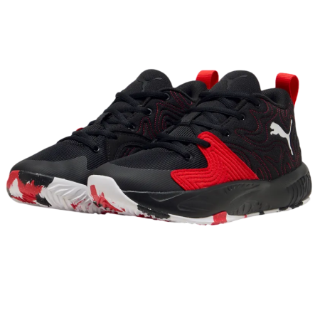 Puma Court Pro 3 Jr. "Black-White-Red"