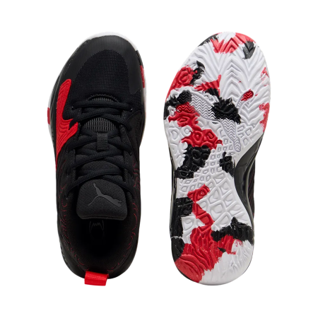 Puma Court Pro 3 Jr. "Black-White-Red"