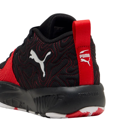 Puma Court Pro 3 Jr. "Black-White-Red"
