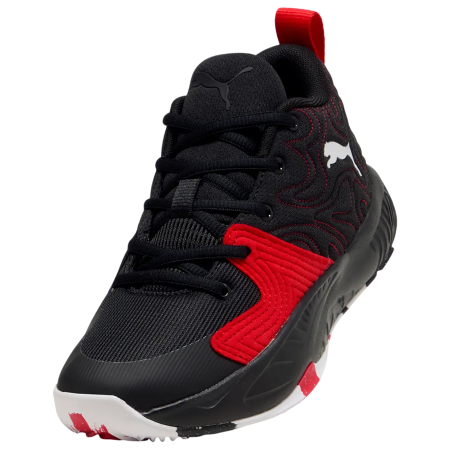 Puma Court Pro 3 Jr. "Black-White-Red"