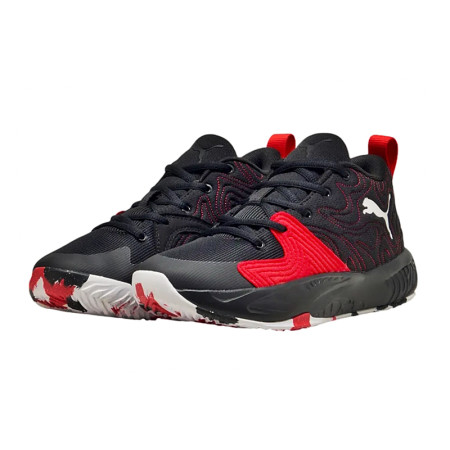 Puma Court Pro 3 Jr. "Black-White-Red"
