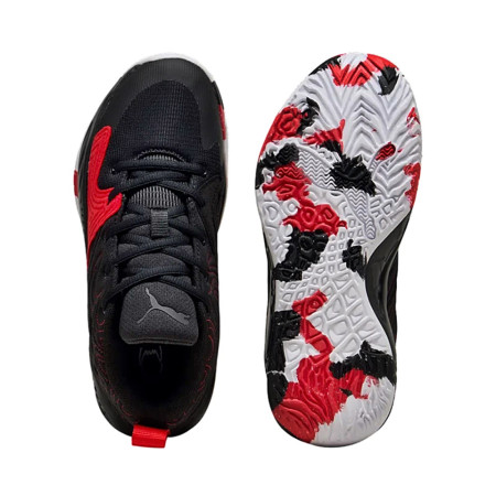 Puma Court Pro 3 Jr. "Black-White-Red"