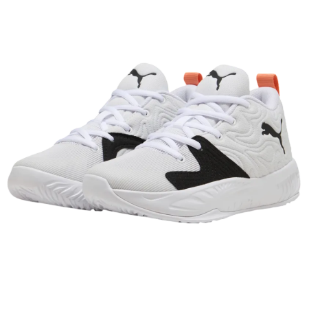 Puma Court Pro 3 Jr. "White-Black-Melon Glow"
