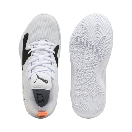 Puma Court Pro 3 Jr. "White-Black-Melon Glow"