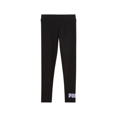 Puma ESS 2 COLOR No.1 Logo Leggings G "Black-Light Lavender"