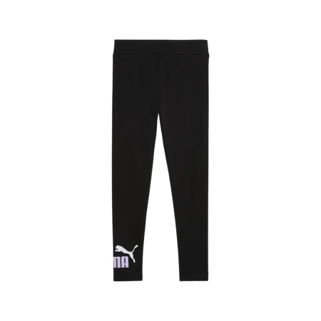 Puma ESS 2 COLOR No.1 Logo Leggings G "Black-Light Lavender"