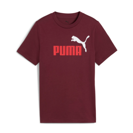 Puma ESS 2 COLOR No.1 Logo Tee "Ruby Shimmer"