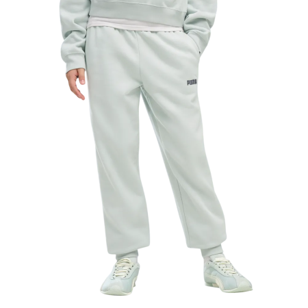 Puma ESS 2 COLOR Small No. 1 Logo Sweatpants FL G "Créme De Mint"