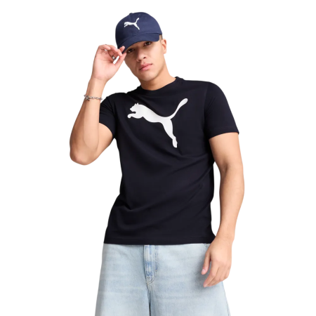 Puma ESS Big Logo Tee "New Navy"