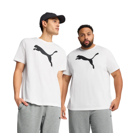 Puma ESS Big Logo Tee "White"