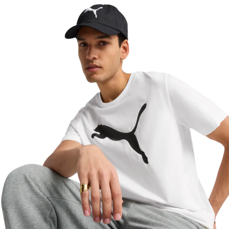 Puma ESS Big Logo Tee "White"