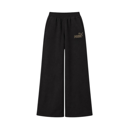 Pantalón Puma ESS ELEVATED High-Waist Straight Leg "Black"