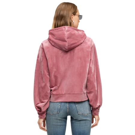 Puma ESS ELEVATED Standard Velour Hoodie "Dusky Rosewood"