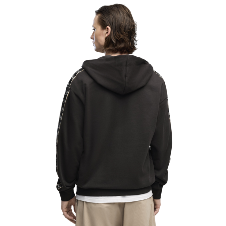 Puma ESS ELEVATED TAPE Relaxed Full-Zip Hoodie FL "Black"