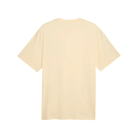 Puma ESS ELEVATED TAPE Relaxed Tee "Buttercream"
