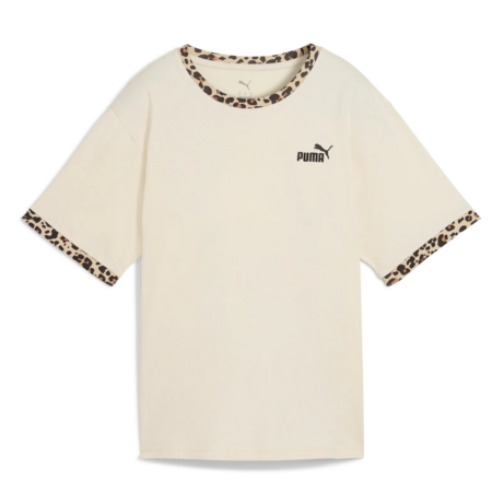 Puma ESS GRAPHIC Animal Relaxed Tee "Alpine Snow"