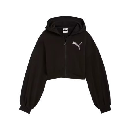 Puma ESS GRAPHIC Bedazzled Hoodie "Black"