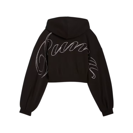 Puma ESS GRAPHIC Bedazzled Hoodie "Black"