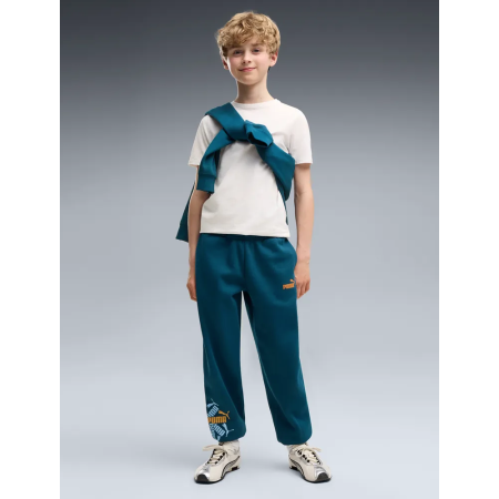 Puma ESS LOGO LAB Brand Sweatpants FL B "Midnight Petrol"