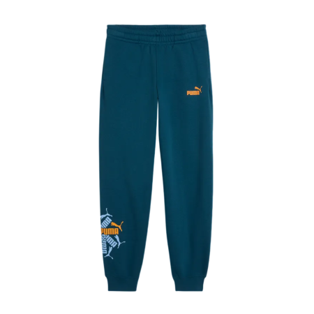 Puma ESS LOGO LAB Brand Sweatpants FL B "Midnight Petrol"