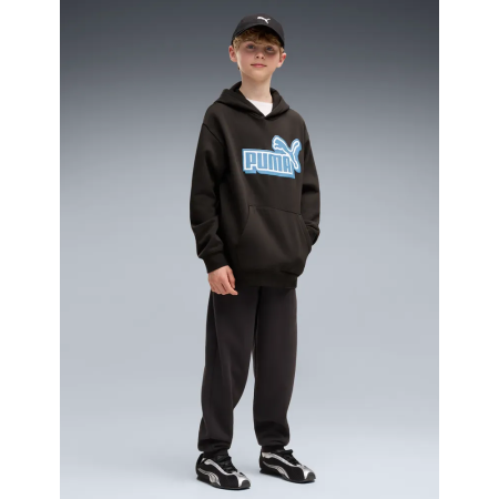 Puma ESS LOGO LAB Relaxed Hoodie FL B "Black"