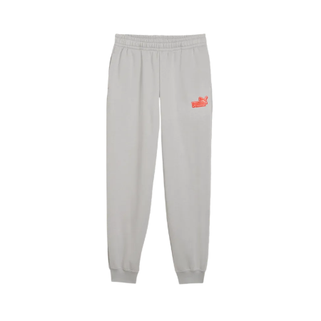 Puma ESS LOGO LAB Relaxed Sweatpants FL B "Gray Echo"