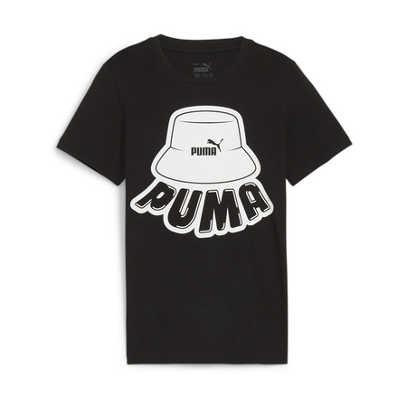 Puma Junior ESS+ MID 90s Graphic Tee B "Schwarz"