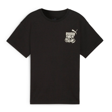 Puma Kinder ESS+ MID 90s Graphic Tee B "Schwarz"