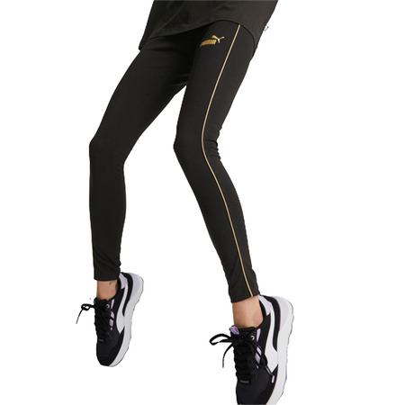 Puma ESS+ MINIMAL GOLD Leggings "Schwarz"