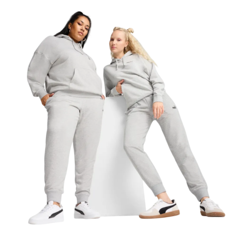 Puma ESS No. 1 Logo Sweatpants "Light Gray Heather"