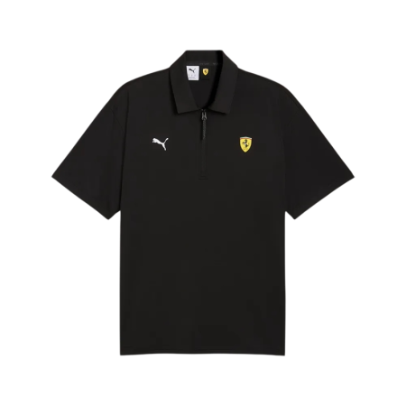 Puma Ferrari Cloudspun Polo "Schwarz"