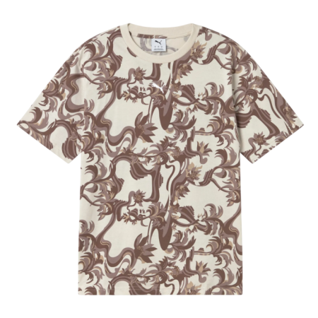 Puma Floral AOP Tee "Alpine Snow"