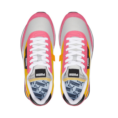 Puma Future Rider Spielen Auf "Gray Violet-Sunset Pink"