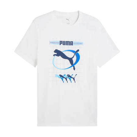 Puma GRAPHIC Execution Tee "White"
