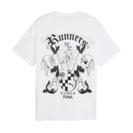 Puma GRAPHIC Medieval Relaxed Tee "White"