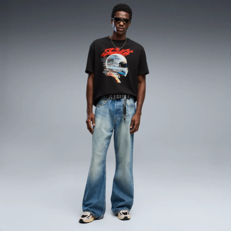 Puma GRAPHIC Speedcat Relaxed Tee "Black"