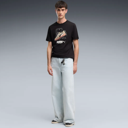 Puma GRAPHICS Sneaker Tee "Black"