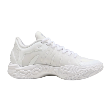 Puma Haliburton 1 JR. "White-Silver"