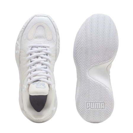Puma Haliburton 1 JR. "White-Silver"