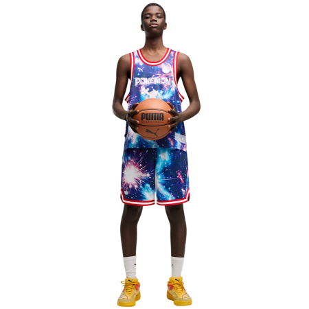 Puma Hoops x Pokémon Mewtwo Short "Black-AOP"