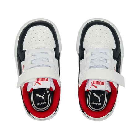 Puma Infants Caven Block AC+ "Weiß-für alle Zeit Rot