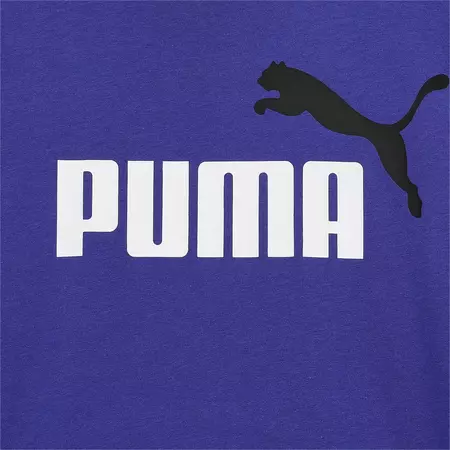 Puma Kinder ESS+ 2 Col Logo Tee B "Lapis Lazuli"