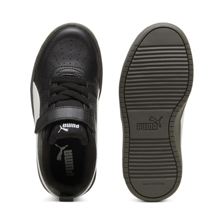 Puma Kinder Rickie AC+ PS "Black-White-Gum"
