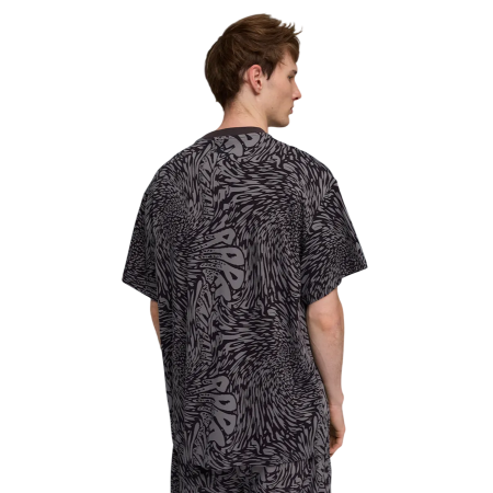 Puma Lamelo X Melo World AOP Tee Oversize "Crystal Black-AOP"