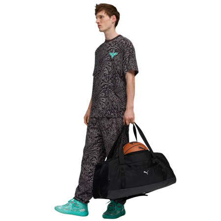 Puma Lamelo X Melo World AOP Tee Oversize "Crystal Black-AOP"