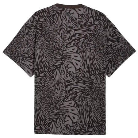 Puma Lamelo X Melo World AOP Tee Oversize "Crystal Black-AOP"