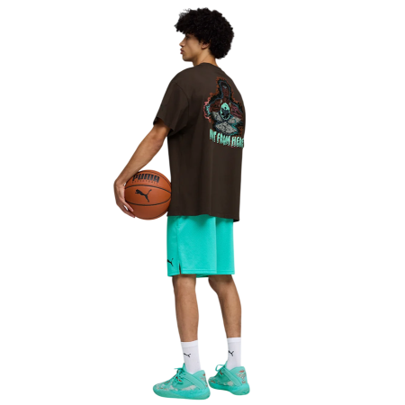 Puma Lamelo X Melo World Tee I Oversize "Crystal Black"