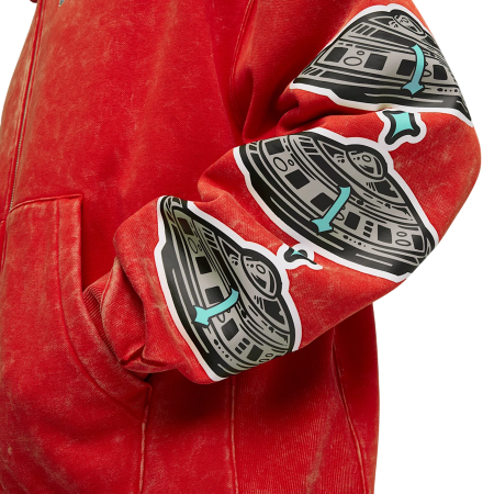 Puma Lamelo X Melo World Zip Up Hoodie "For All Time Red"